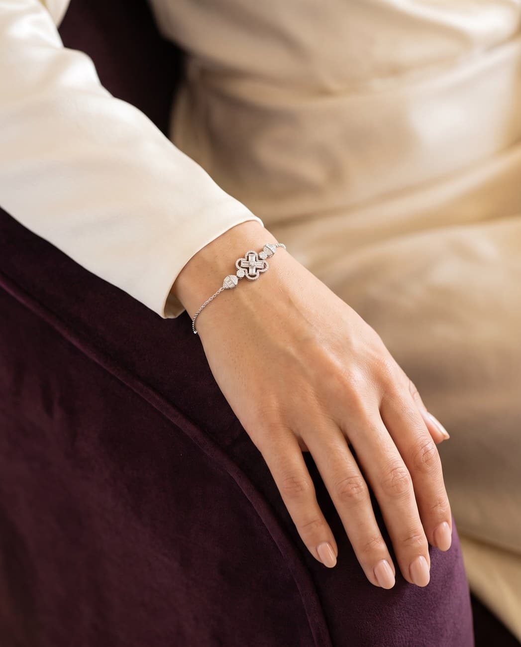 Sila · campaign photograph, worn
