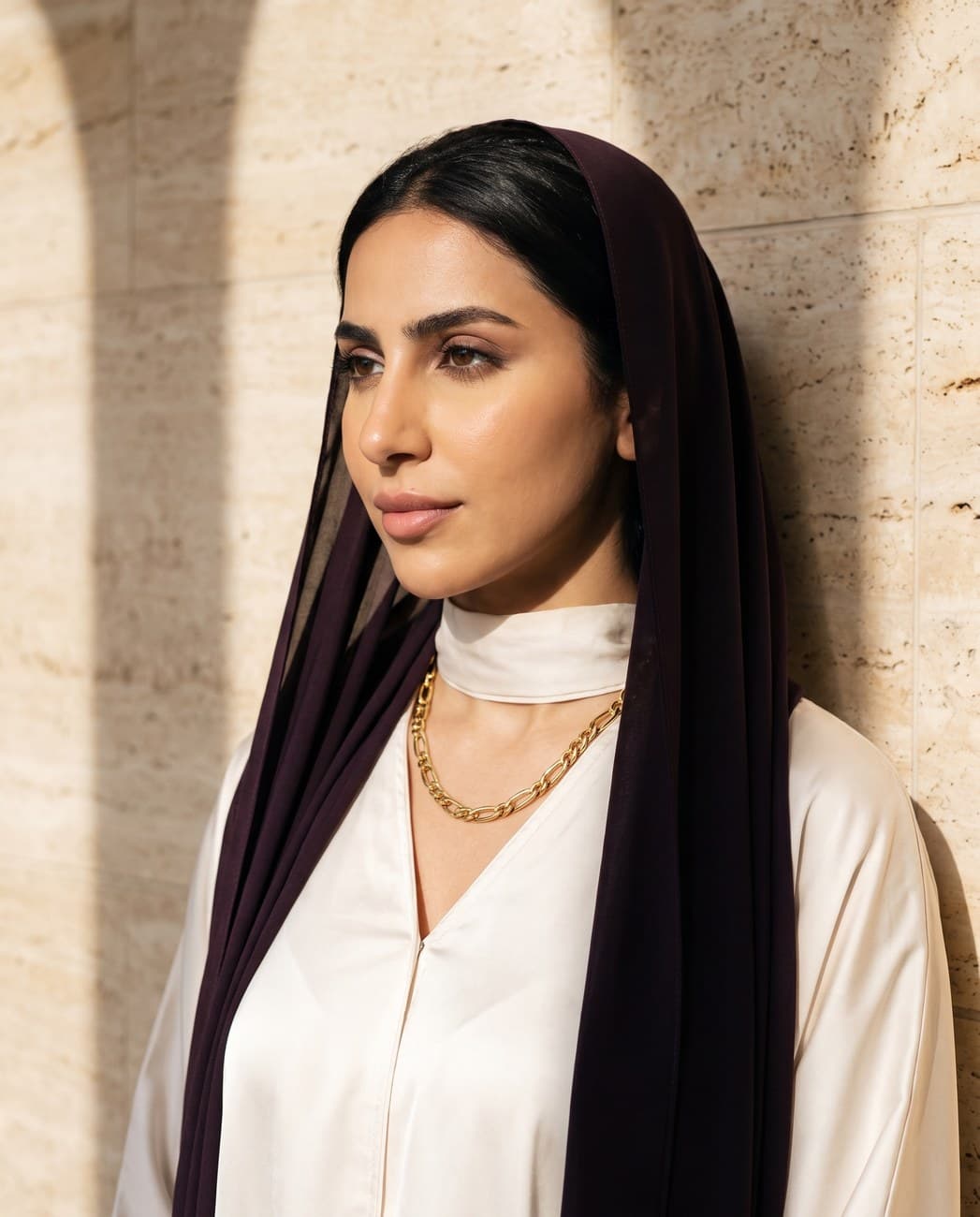Usra · campaign photograph, worn