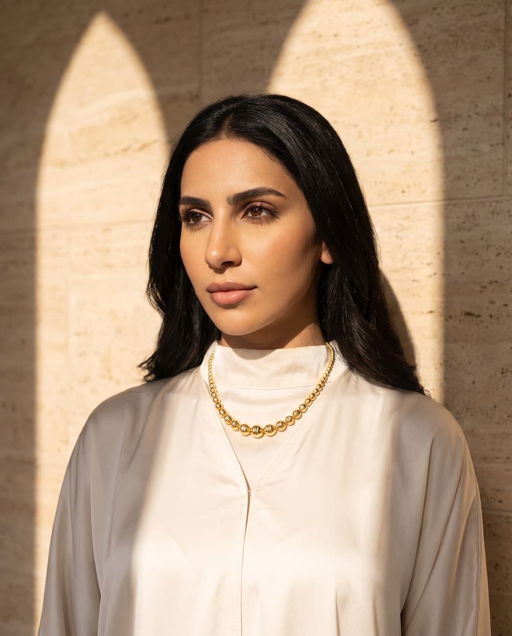 Tariq · campaign photograph, worn