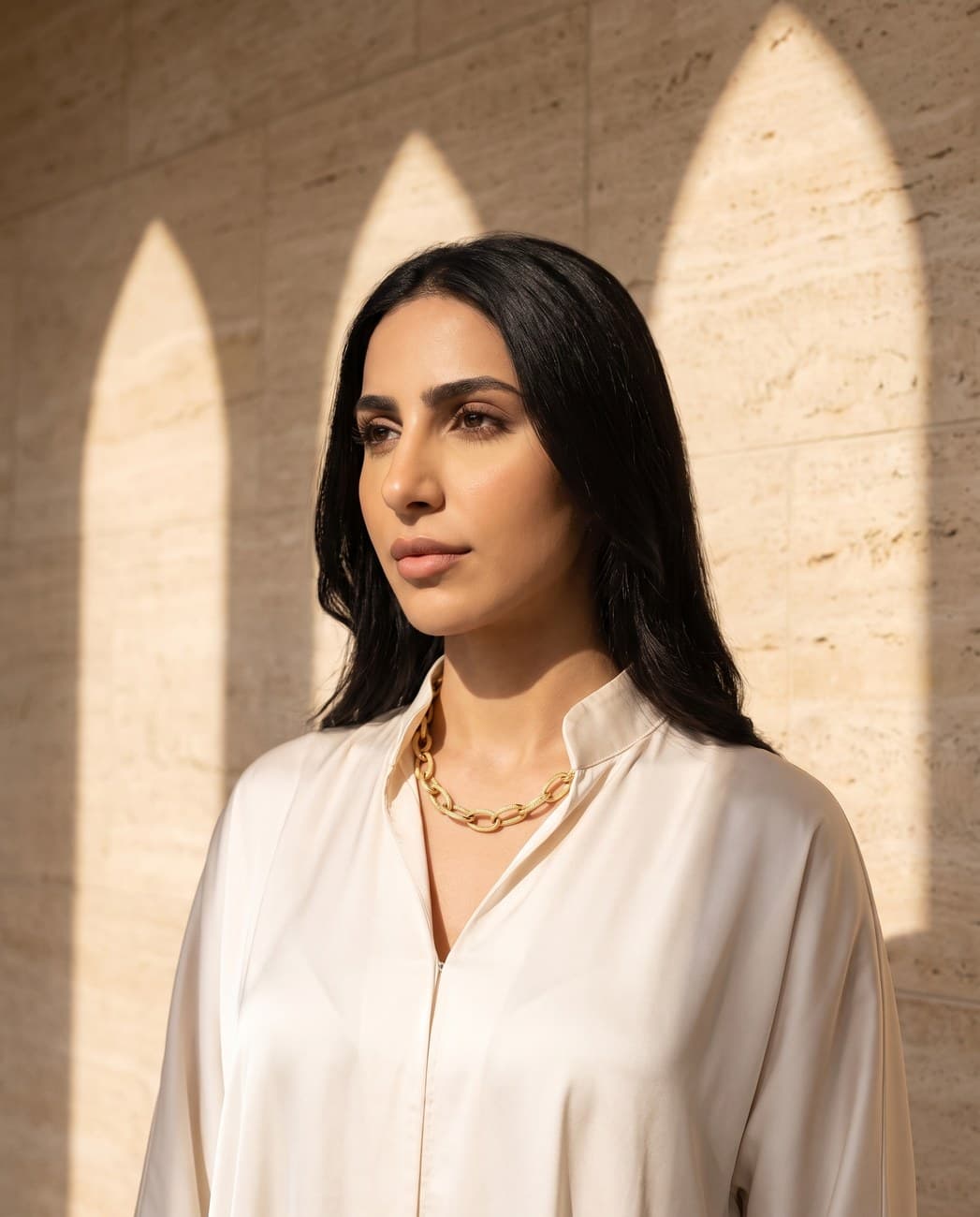 Tasalsul · campaign photograph, worn