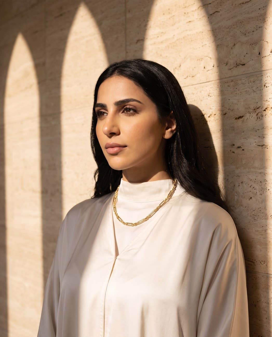 Sadaqa · campaign photograph, worn