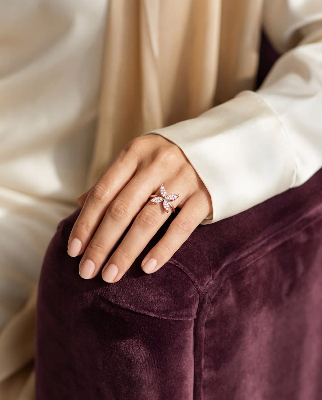 Nikah · campaign photograph, worn