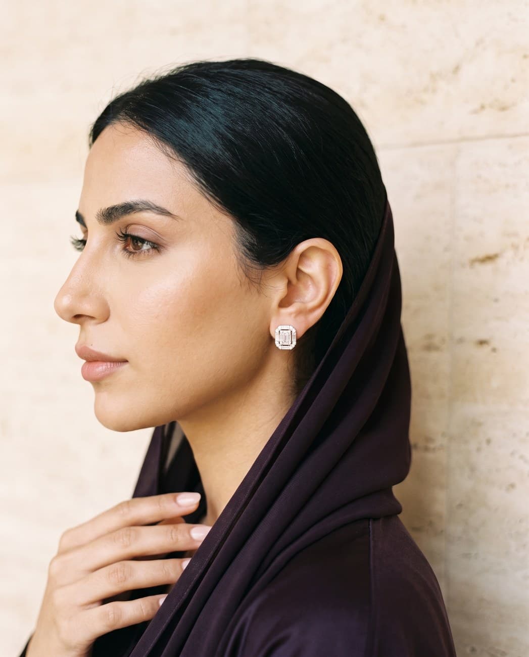 Nagham · campaign photograph, worn