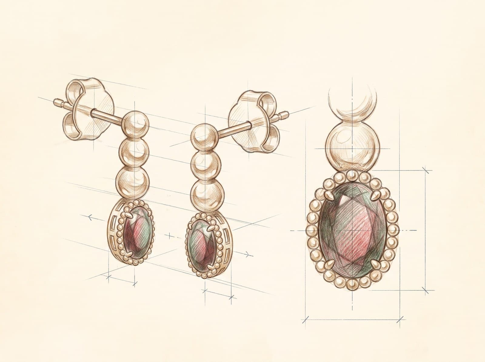 Bahja · atelier design sketch