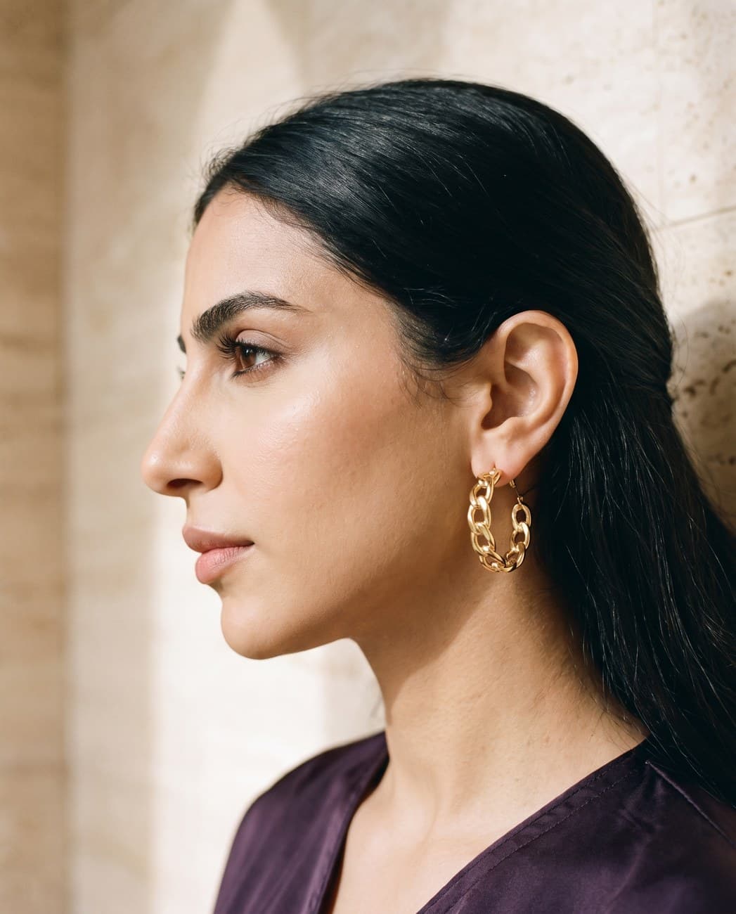Haneen · campaign photograph, worn