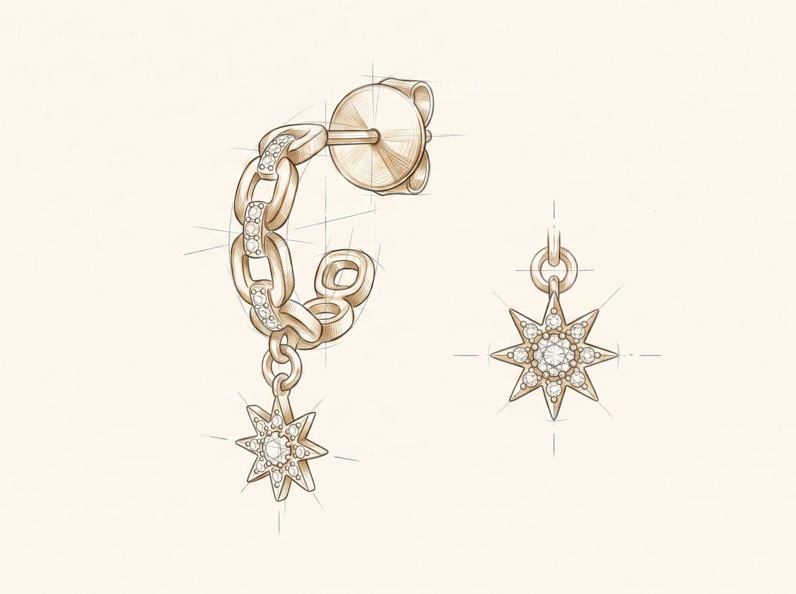 Nujaym · atelier design sketch
