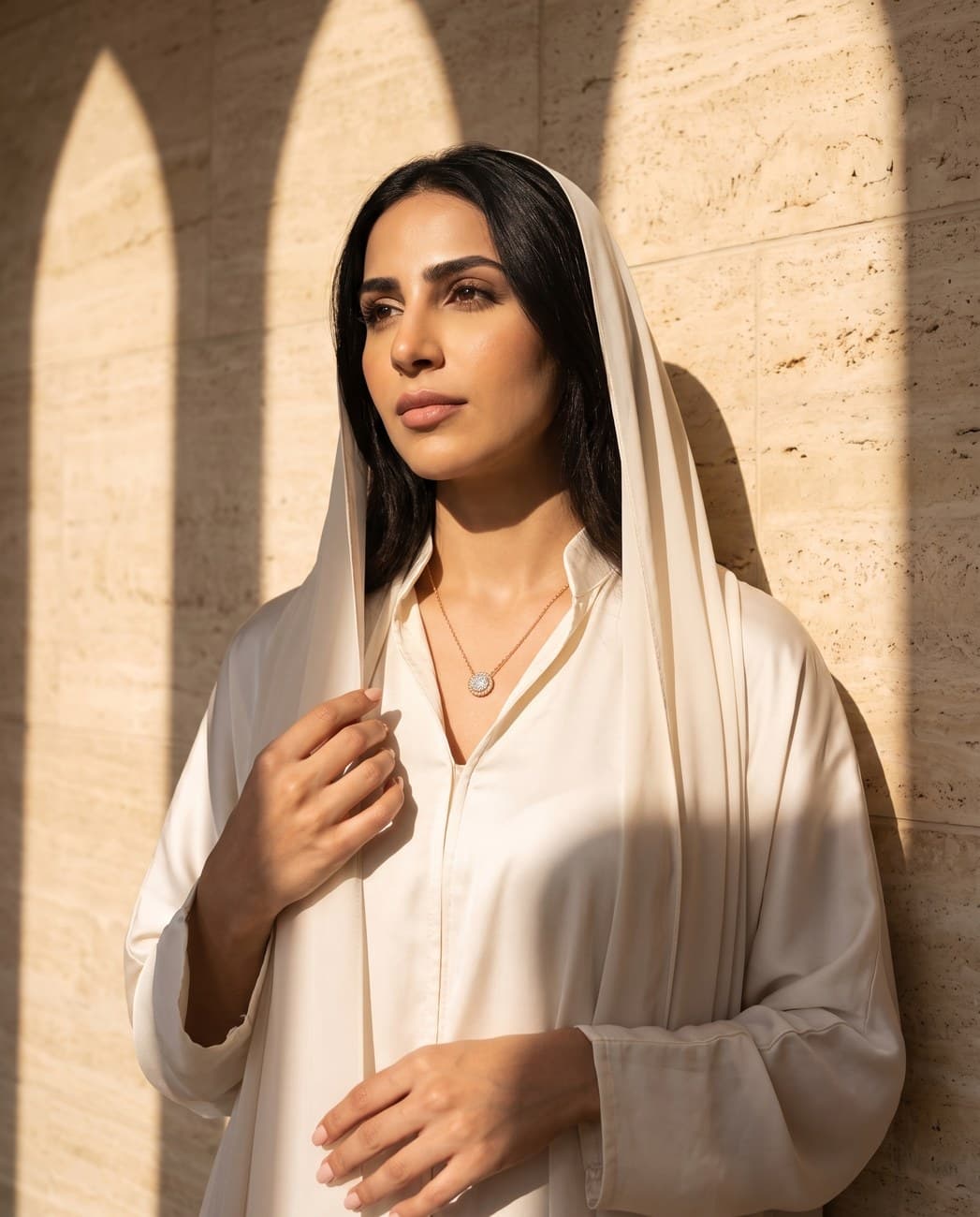 Badr · campaign photograph, worn