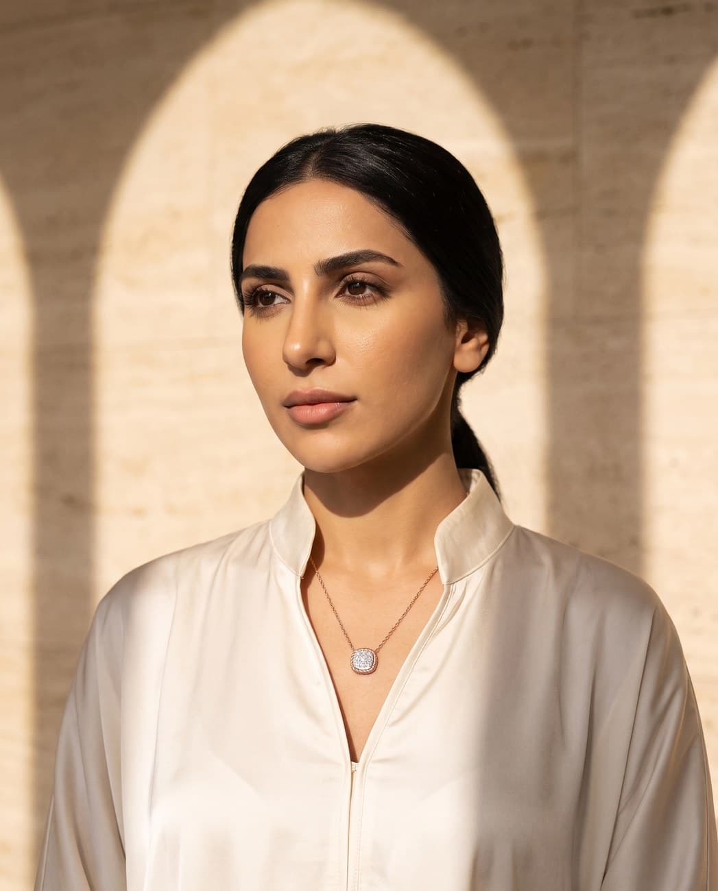 Marjan · campaign photograph, worn