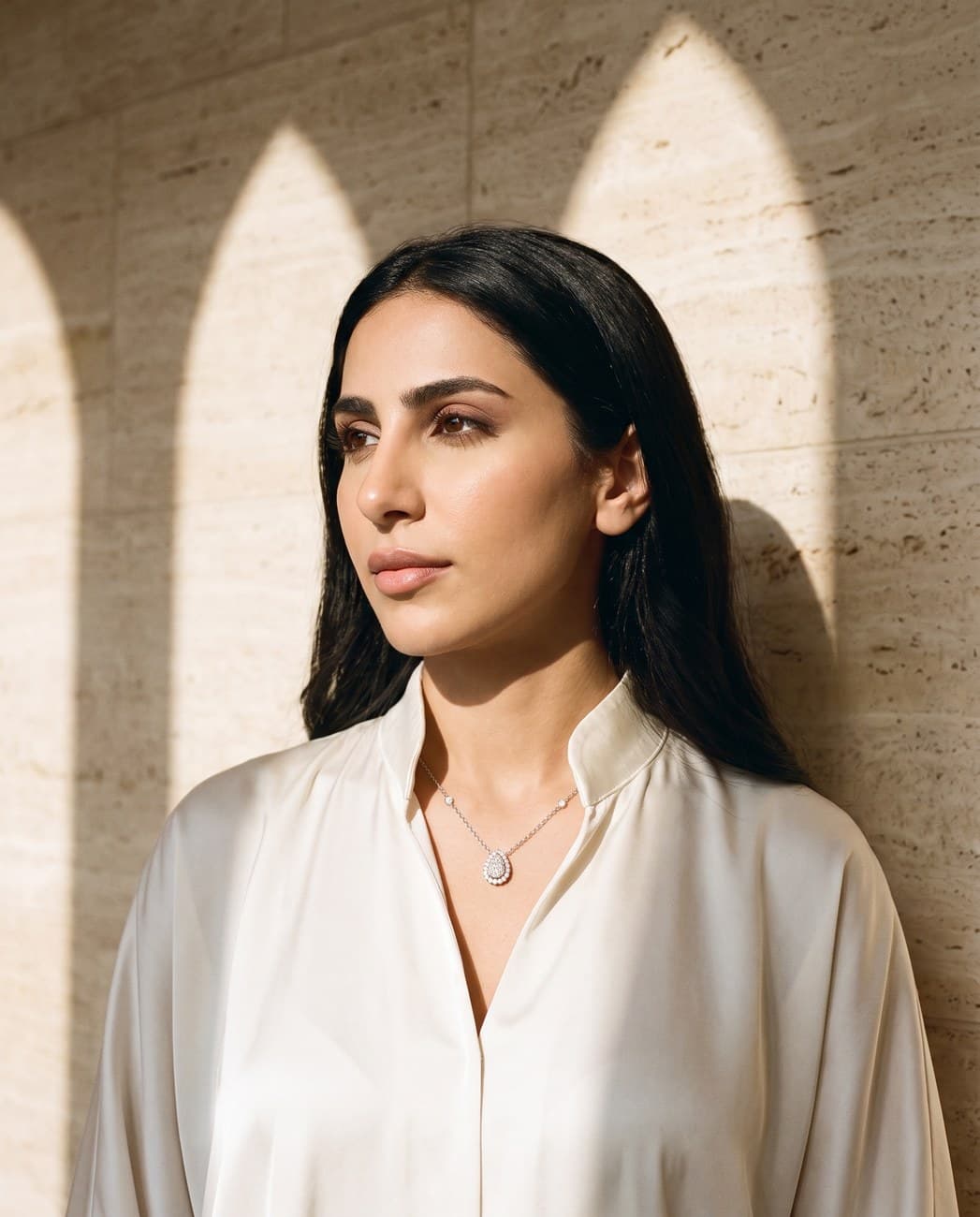 Nujoom · campaign photograph, worn