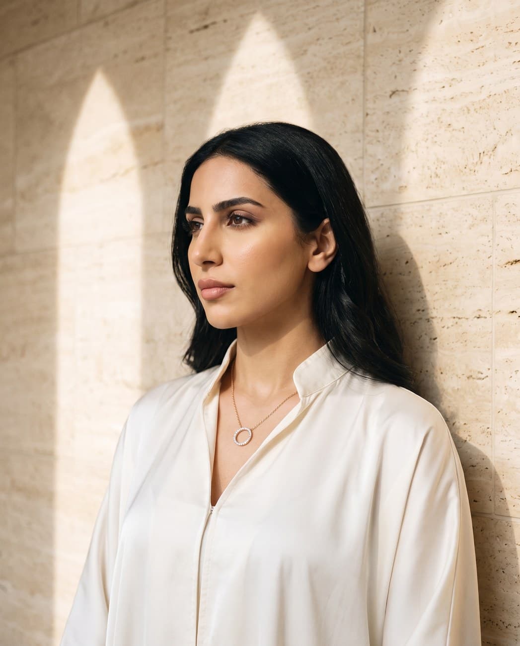 Wisam · campaign photograph, worn