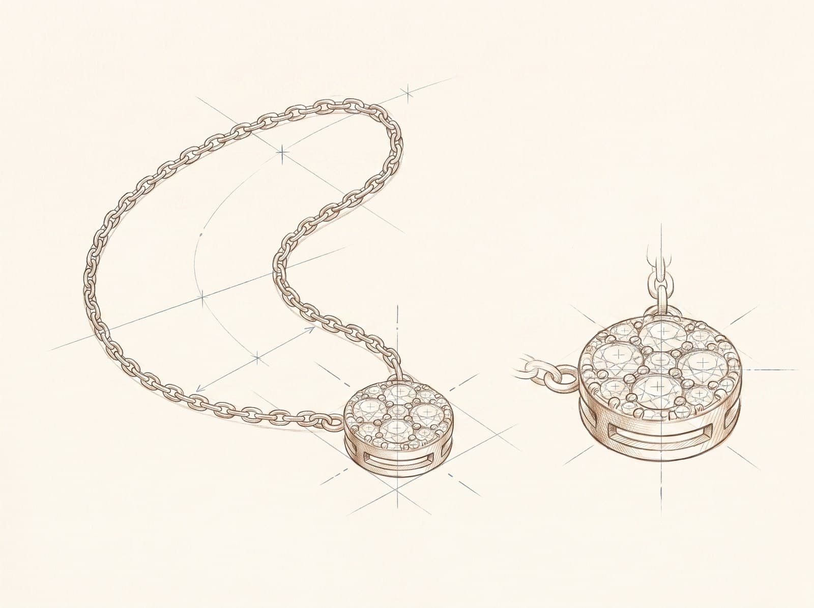 Bariq · atelier design sketch