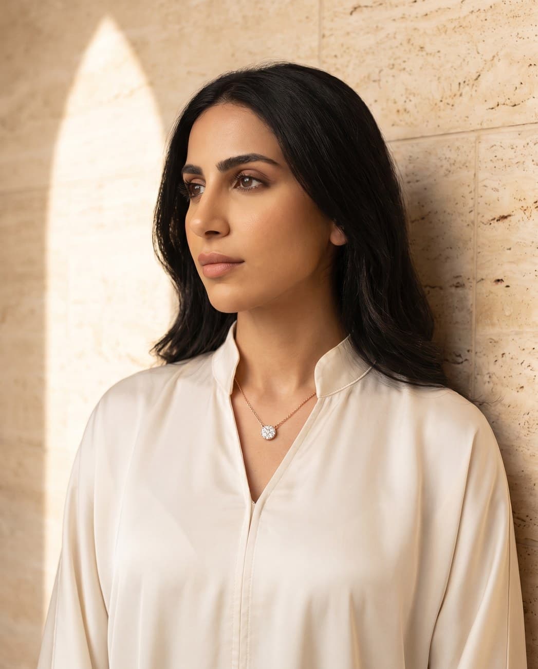 Bariq · campaign photograph, worn