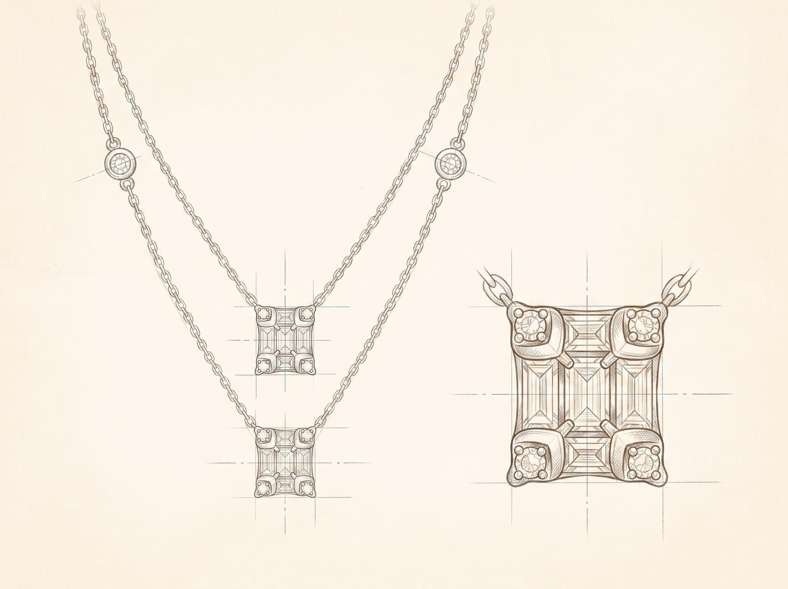 Maha · atelier design sketch