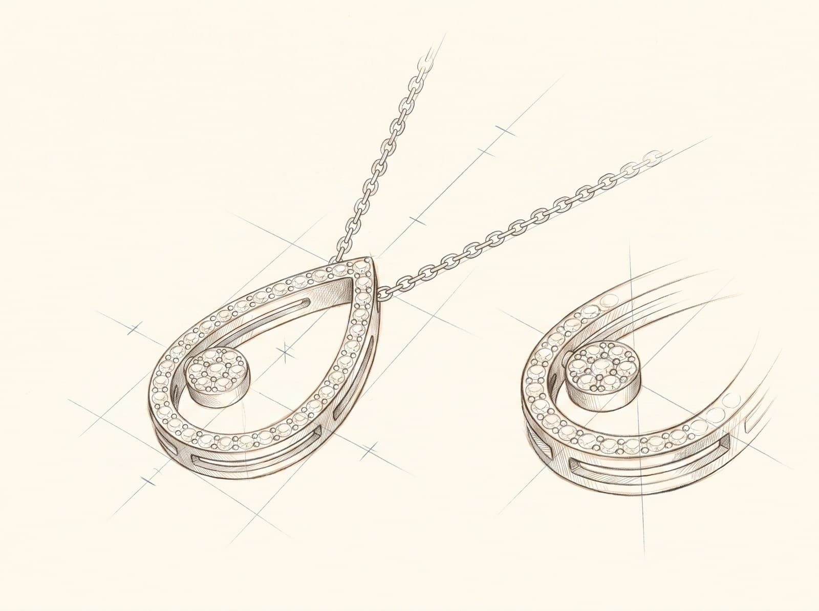 Nasma · atelier design sketch