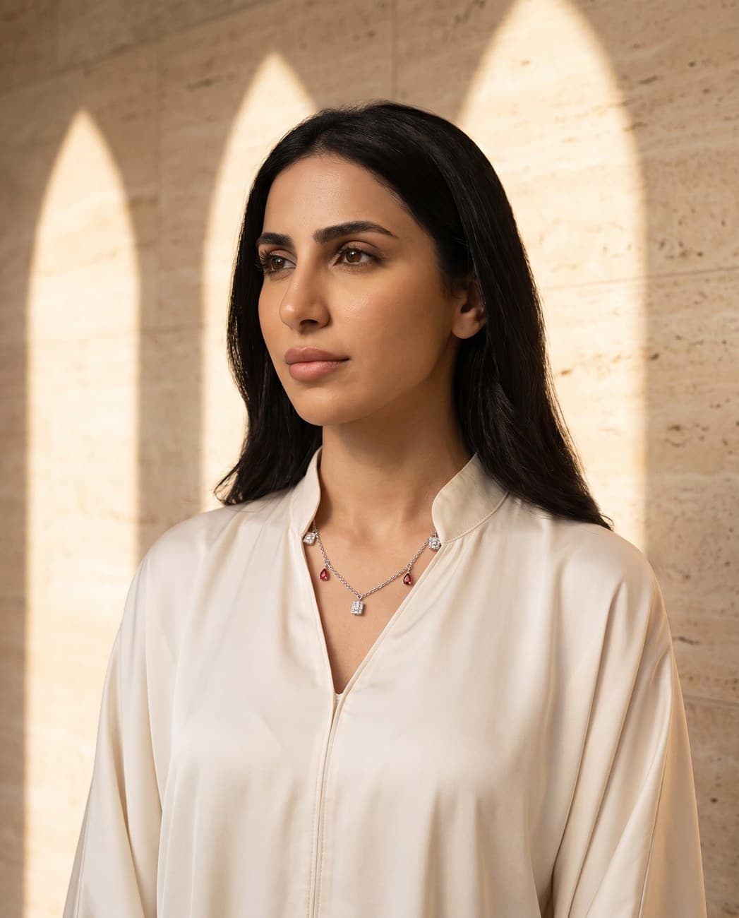 Safa · campaign photograph, worn