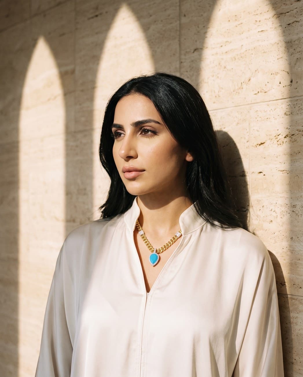 Duha · campaign photograph, worn