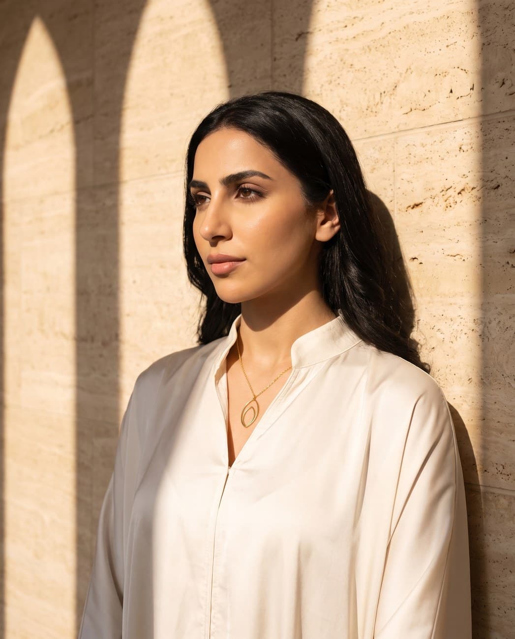 Nahla · campaign photograph, worn