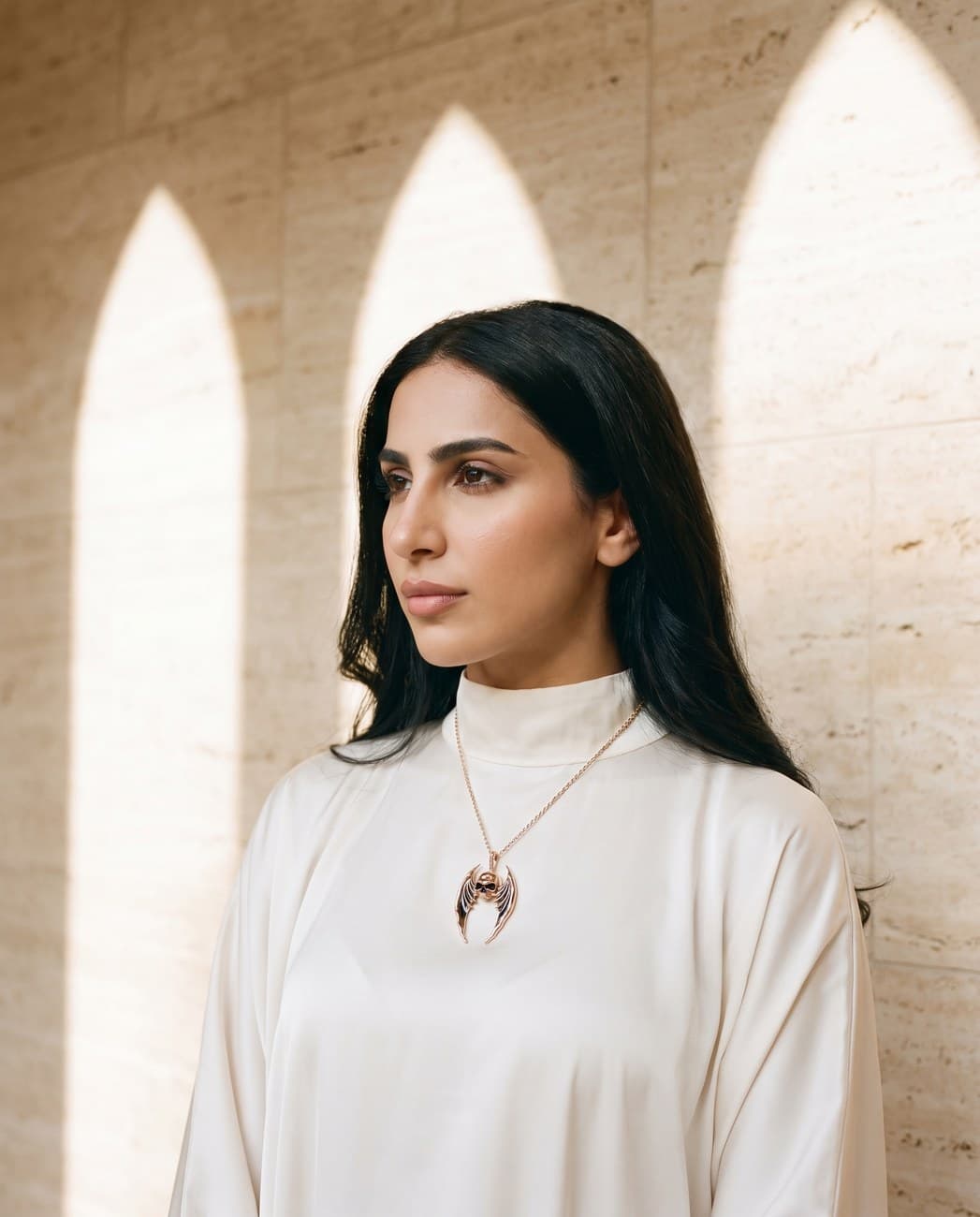 Wathan · campaign photograph, worn