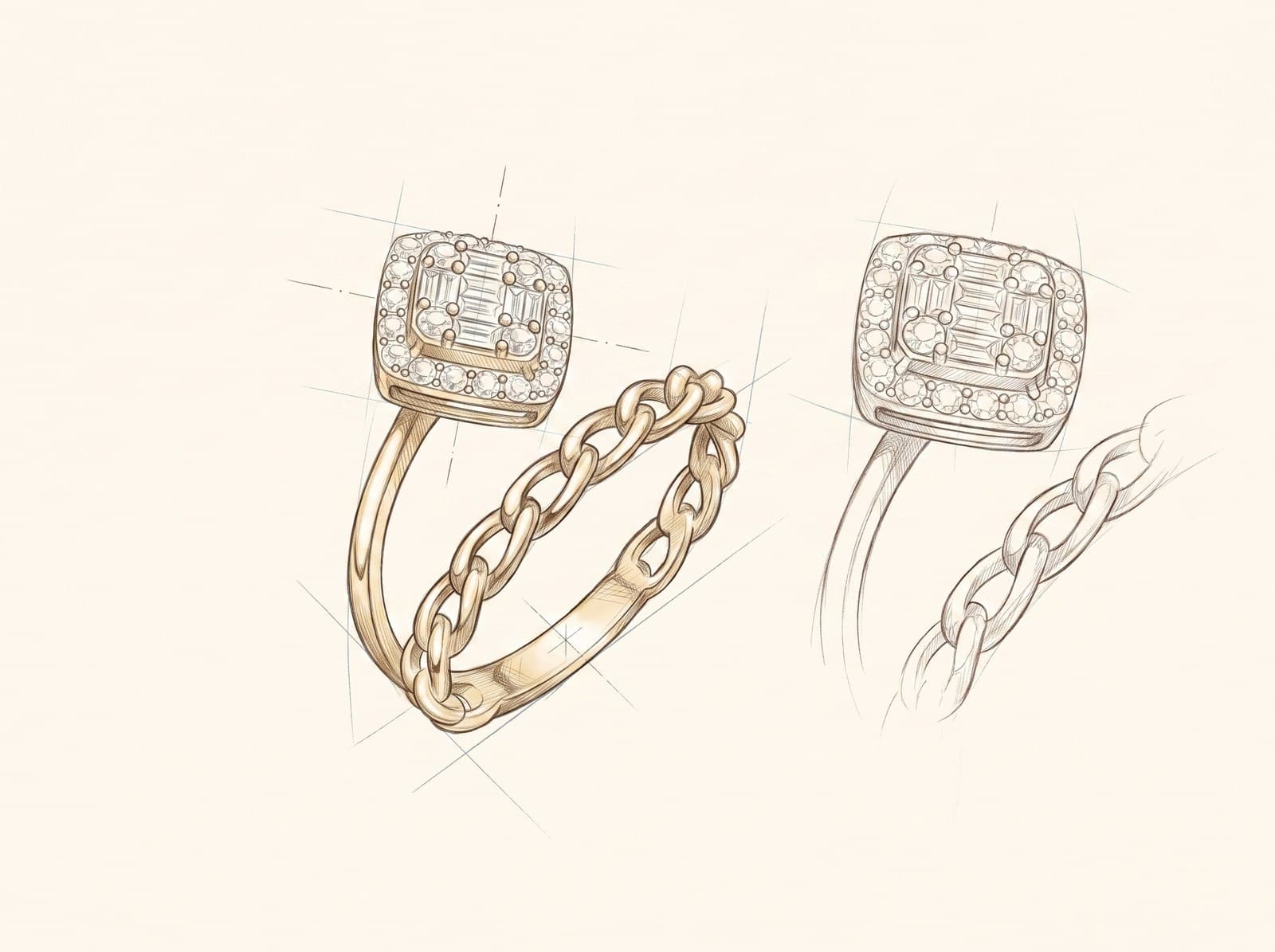 Basma · atelier design sketch