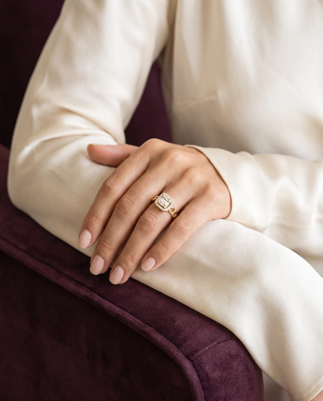 Basma · campaign photograph, worn