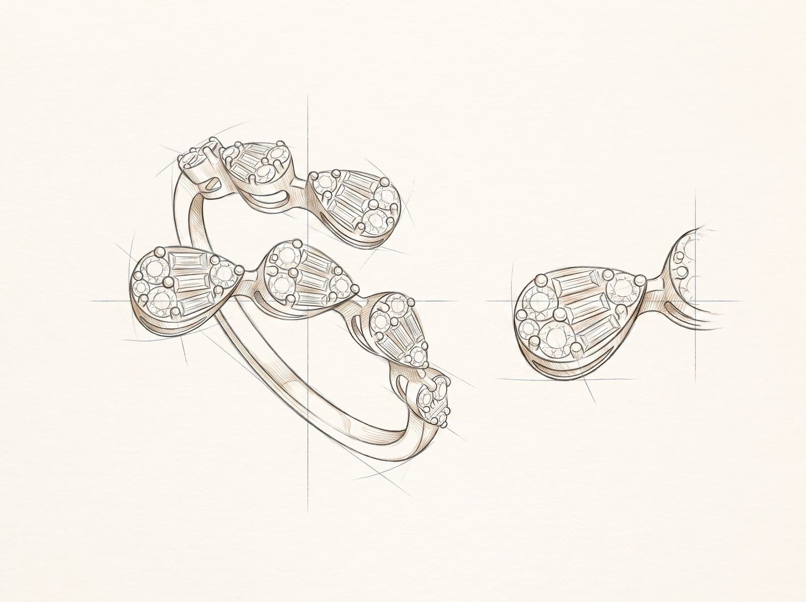 Ghada · atelier design sketch