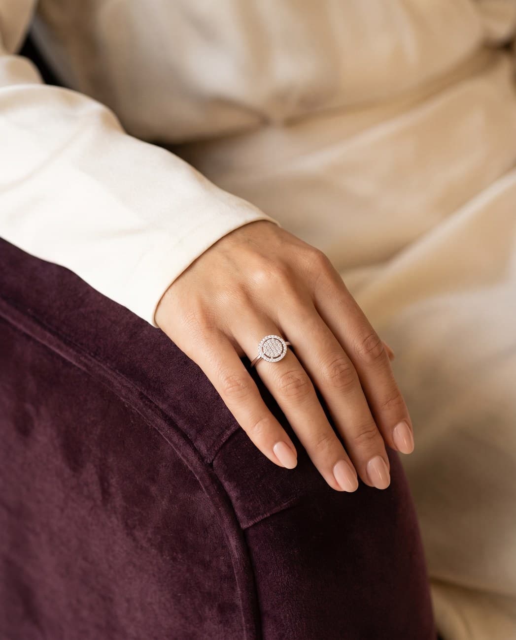 Rahaf · campaign photograph, worn