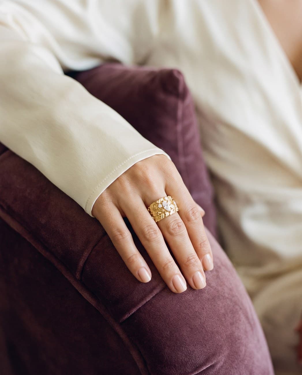 Sawsan · campaign photograph, worn
